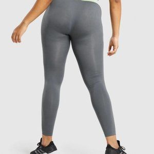 Gymshark FIT SEAMLESS LEGGINGS XS Charcoal